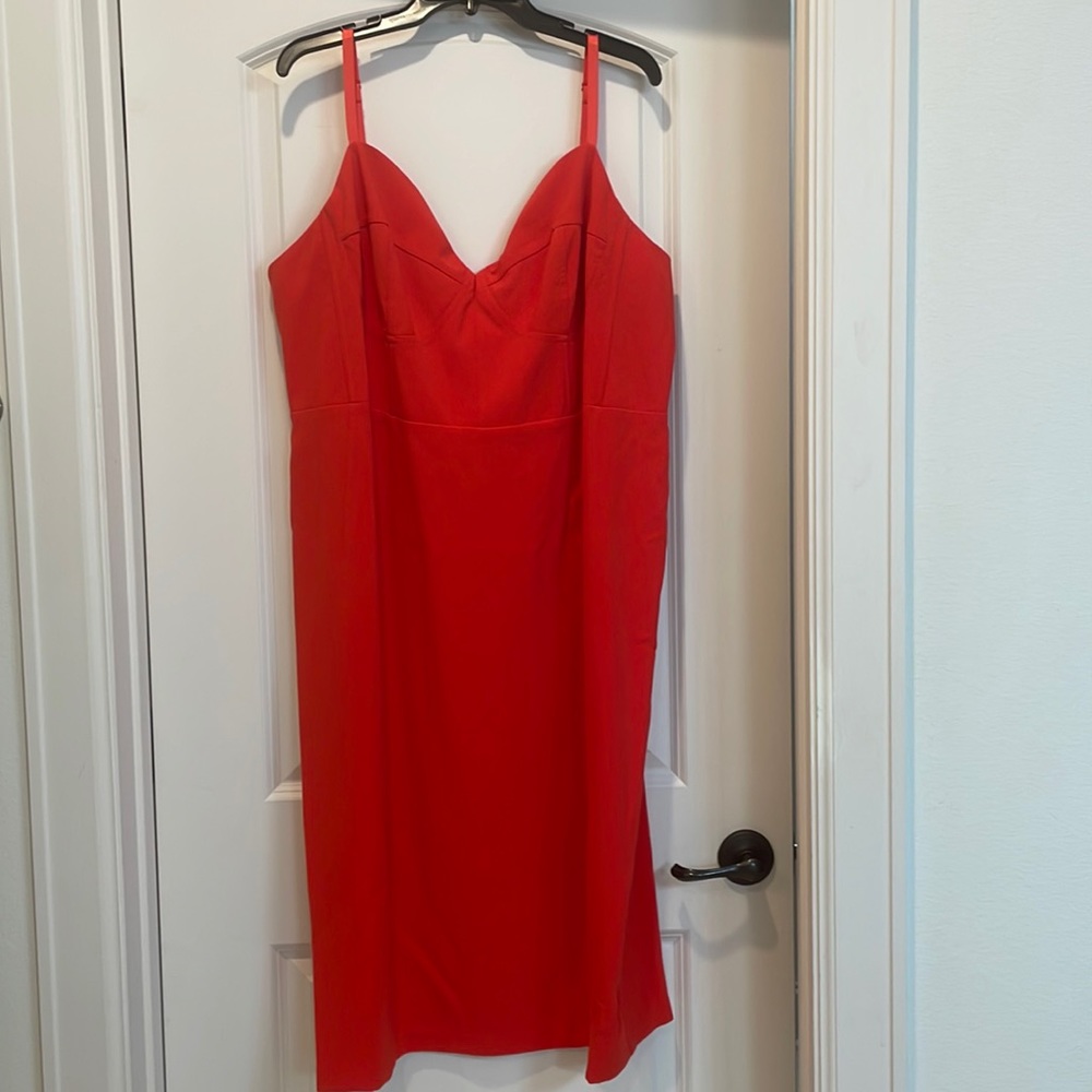 Red Sergio Hudson for Target dress in a 2x. Never been worn. NWT